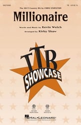 Millionaire TB choral sheet music cover